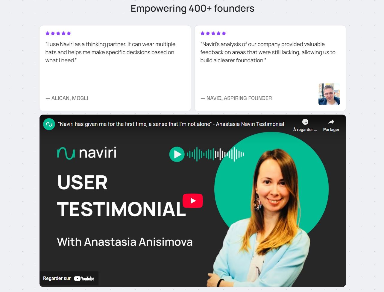 naviri web testimonials